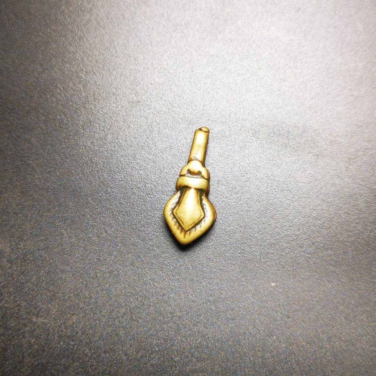 Mala Counter Clip - Tibetan Buddhist mala beads, size reference
