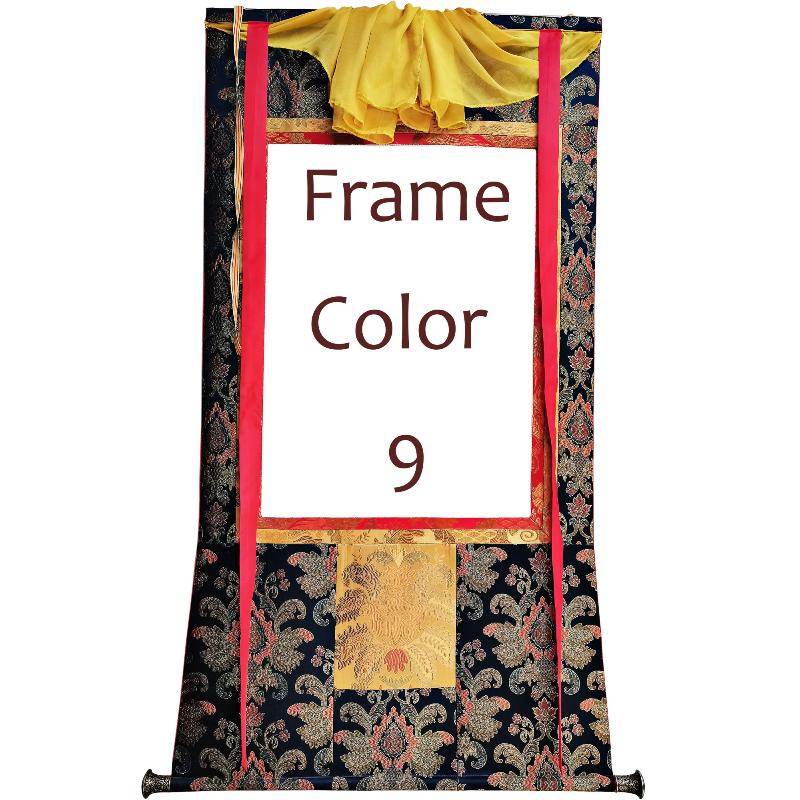Customized Thangka Frame Service - Tibetan thangka painting, size reference