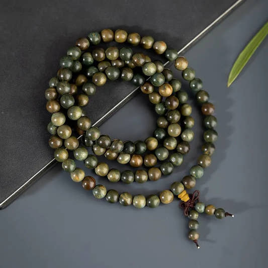 Green Sandalwood Prayer Beads: Meaning, Benefits, Symbolism & How to Use