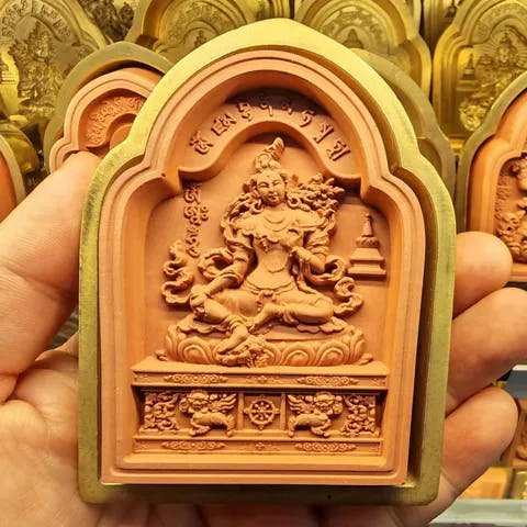 Yellow Tara Tsa Tsa – Golden Tara for Abundance, Merit & Wishes