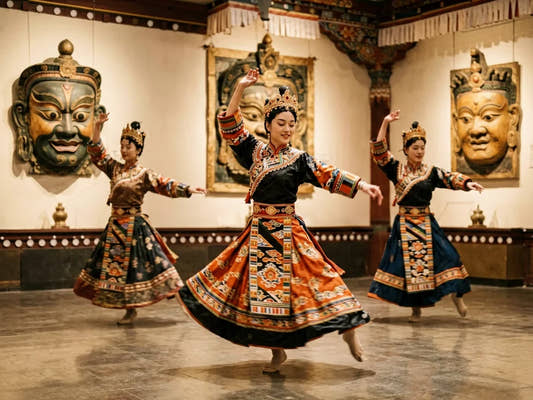 Amid Classical Dance Moves: Mahakala and the Masks of Ritual — from gandhanra.art