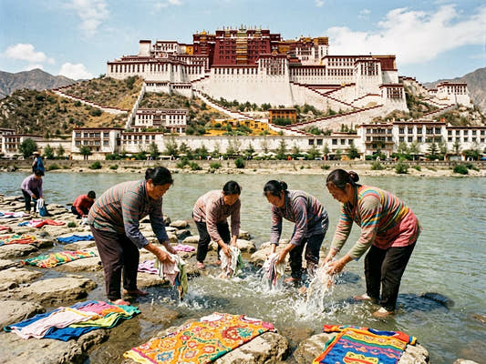 Featured image for Days Spent Washing Clothes Along the Lhasa River