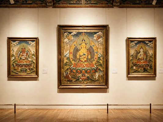 Himalayan Miracles Under Amber Domes: Prague's Tibetan Art Collection — from gandhanra.art