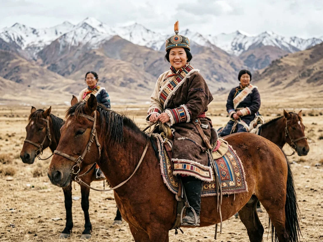 Horsewomen of Tibet: An Introduction to Nomadic Women — from gandhanra.art