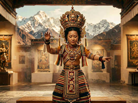 Sacred Mountains, Sacred Dances: The Himalayan Mask Dance of Chris Rainier — from gandhanra.art
