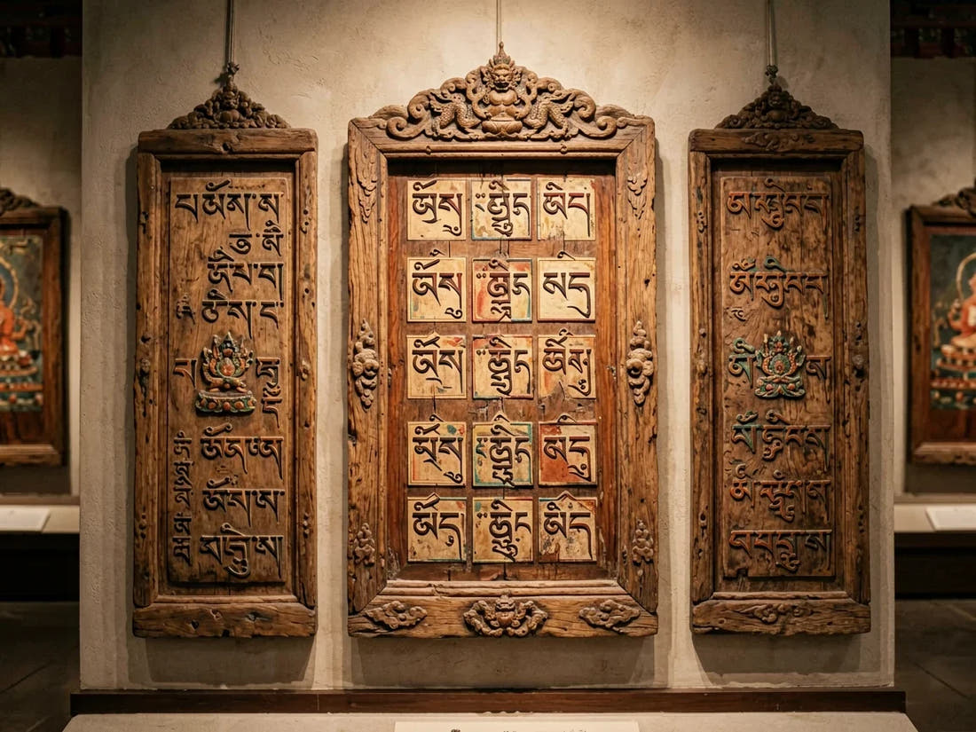 Scripture Planks: Carving the Word on Ancient Wood — from gandhanra.art