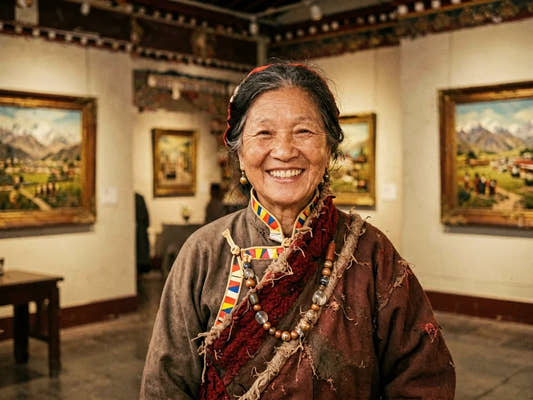 Smiles From 1974: Remembered Landscapes of Tibet — from gandhanra.art