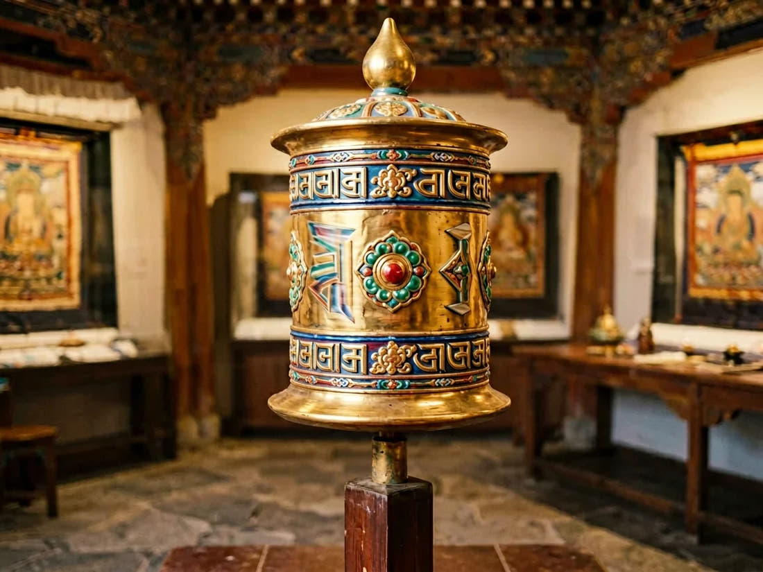 Spin It Without Hesitation: The Prayer Wheel in Himalayan Art — from gandhanra.art