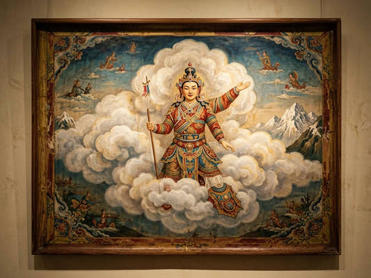 The Gentle Wanderer: Clouds in Himalayan Iconography — from gandhanra.art
