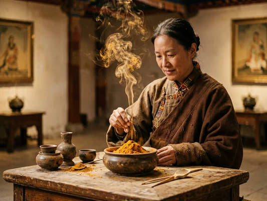 The Scent of Sandalwood: Aromatic Voyages in Tibetan Incense — from gandhanra.art