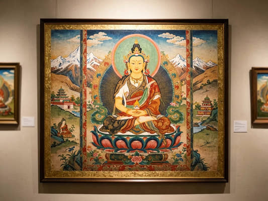 The Six Longevity Paintings: Where Nature and Humanity Meet — from gandhanra.art