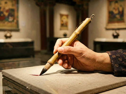 The Tibetan Bamboo Pen: Writing the Dharma on the Plateau — from gandhanra.art