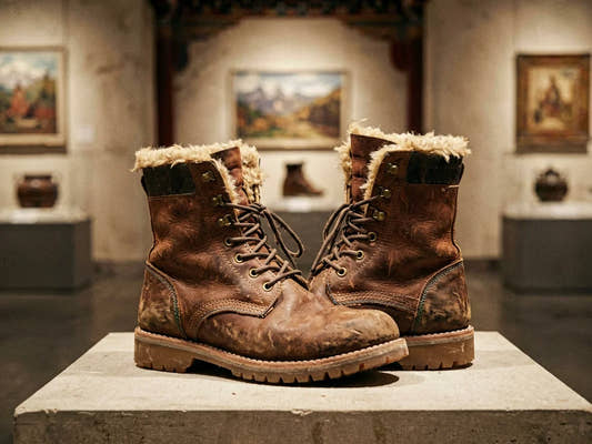 Tibetan Boots: No Left or Right, Only Wind and Rain — from gandhanra.art