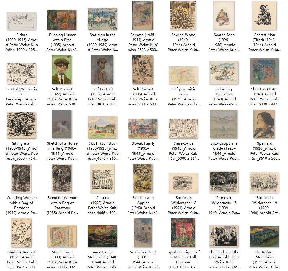 191 Painting Images by Arnold Peter Weisz-Kubínčan Slovak, 1898 - 1944 - Tibetan Buddhist thangka, view 5