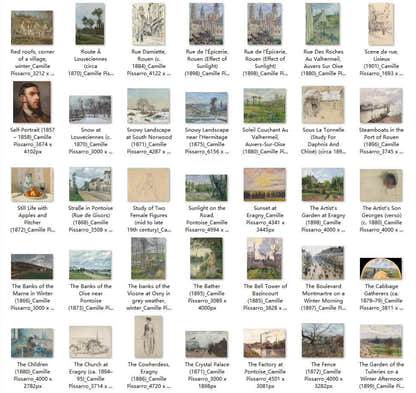 213 Painting Images by Camille Pissarro French, 1830-1903 - Tibetan Buddhist thangka, view 5