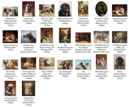 51 Painting Images by Carl Reichert Austrian, 1836-1918 - Tibetan Buddhist thangka, detailed view