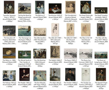 156 Painting Images by Édouard Manet French, 1832-1883 - Tibetan Buddhist thangka, view 5