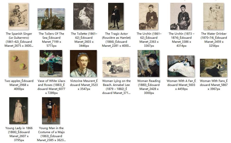 156 Painting Images by Édouard Manet French, 1832-1883 - Tibetan Buddhist thangka, view 6