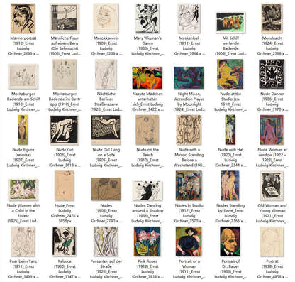 337 Painting Images by Ernst Ludwig Kirchner German, 1880-1938 - Tibetan Buddhist thangka, view 6