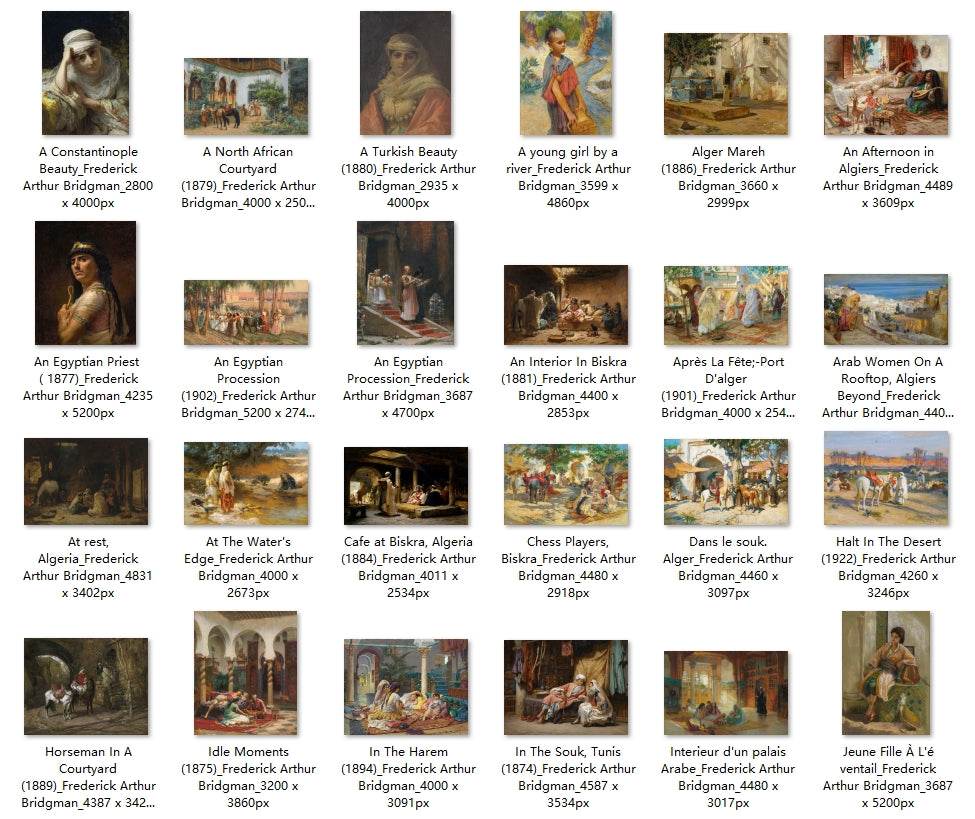 64 Painting Images by Frederick Arthur Bridgman American, 1847-1928 - Tibetan Buddhist thangka, front view