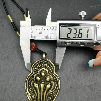 Amulet,Mani Jewel Badge/Pendant - Tibetan Buddhist amulet, view 7