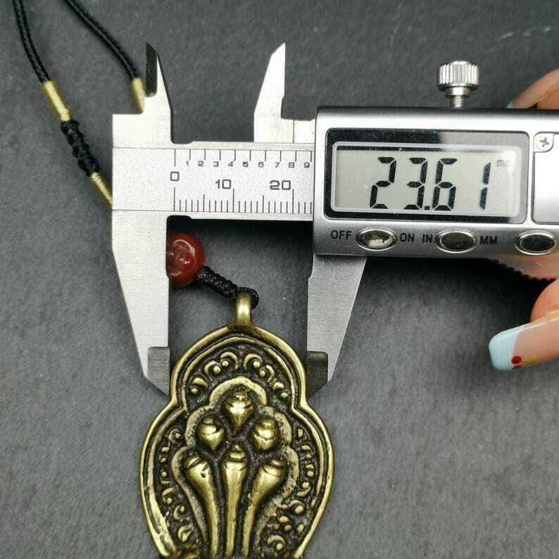 Amulet,Mani Jewel Badge/Pendant - Tibetan Buddhist amulet, view 7