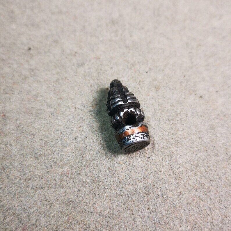 Amulet,Stupa Bead Pendant for Mala,Bag Hanging,Prayer Bead,0.6" - Tibetan Buddhist mala beads, view 8