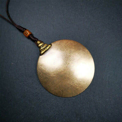 Amulet,Melong Mirror, SIPAHO srid pa ho ,Jiugong Bagua Badge - Tibetan Buddhist amulet, view 8