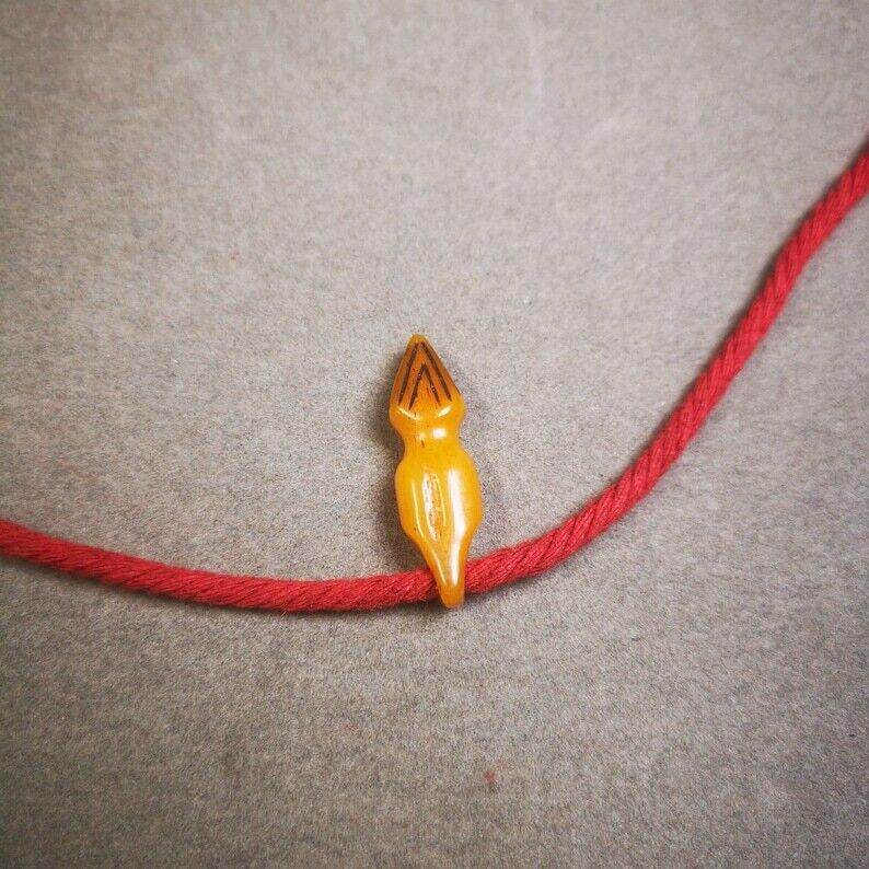 Yak Bone Amulet Vajra Kila Dorje Phurba for Mala,Prayer Beads - Tibetan Buddhist mala beads, view 4