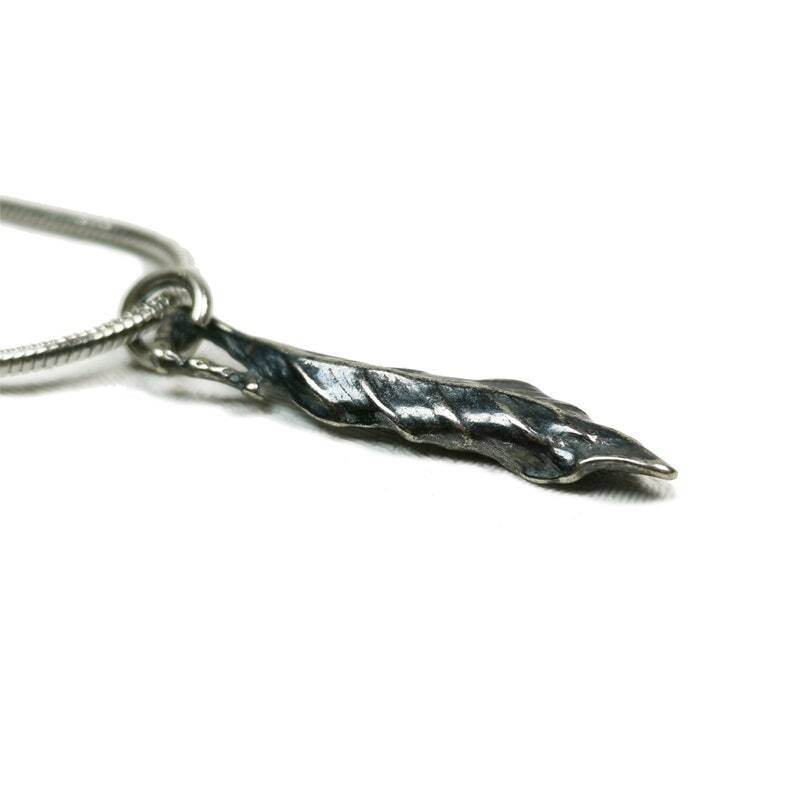 Lucky Charm, Unique Buddha among Leaf,Silver Pendant Amulet - Tibetan Buddhist amulet, view 5