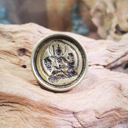 Guru Rinpoche,Padmasambhava Tsa Tsa Mold - Tibetan tsa tsa mold, size reference