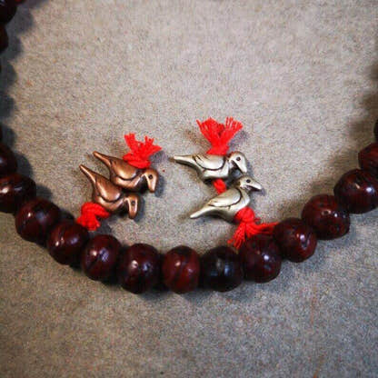 Amulet Pendant,Mini Lucky Bird, Mala Prayer Beads Accessories - Tibetan Buddhist mala beads, view 9