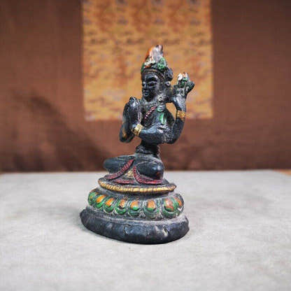 Tibetan Buddha Statue,Chenrezig,Padmapani, Avalokitesvara - Tibetan Buddhist statue, view 6
