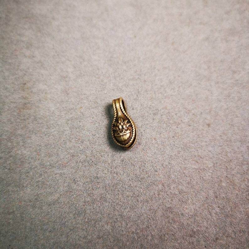 Mala Counter Clip - Tibetan Buddhist mala beads, view 12