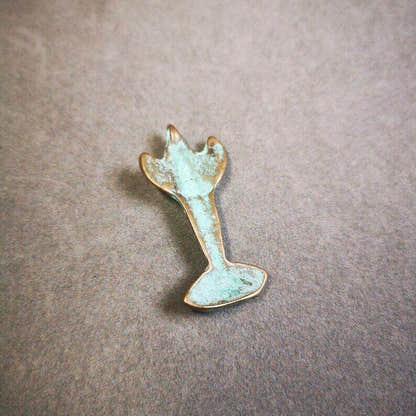 Buddhist Amulet Garuda,Garula,Golden-winged Bird Pendant - Tibetan Buddhist amulet, view 6
