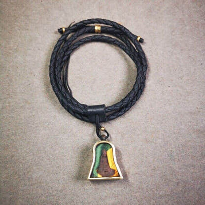 Gau Ghau Shrine, Je Tsongkhapa,Losang Drakpa,Buddhist Altar Amulet Pendant - Tibetan Buddhist amulet, size reference