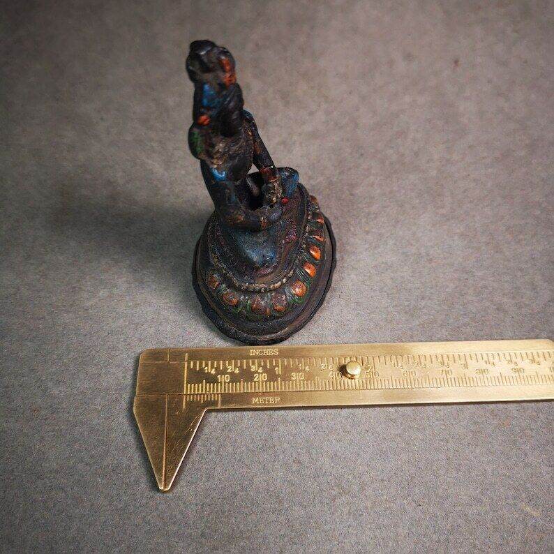 Statue,Amitayus,Buddha of Longevity,80 Years - Tibetan Buddhist statue, view 9