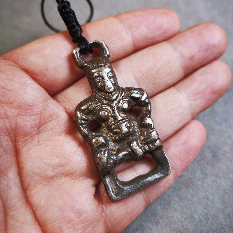 Tibetan Buddhist Statue Badg - Tibetan Buddhist statue, view 9