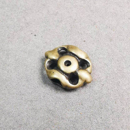 Tibetan Amulet,Vajra Pendant for Mala - Tibetan Buddhist mala beads, view 7