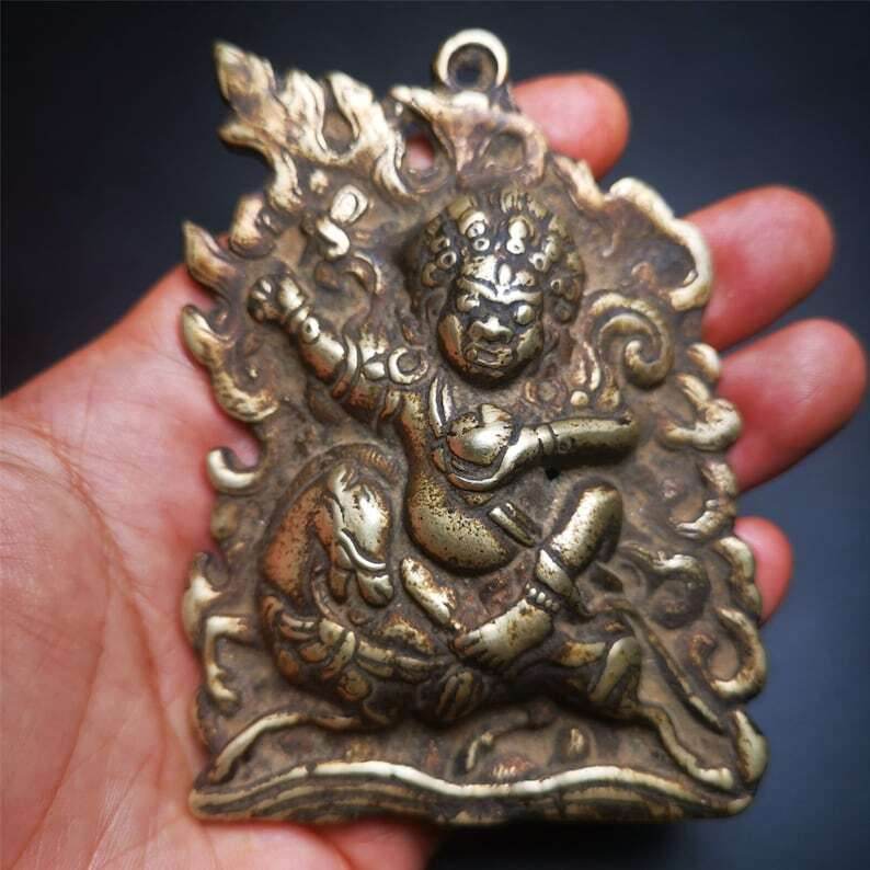 Tibetan Buddhist Statue,Palden Lhamo, Magzor Gyalmo,Shri Devi - Tibetan Buddhist statue, view 6