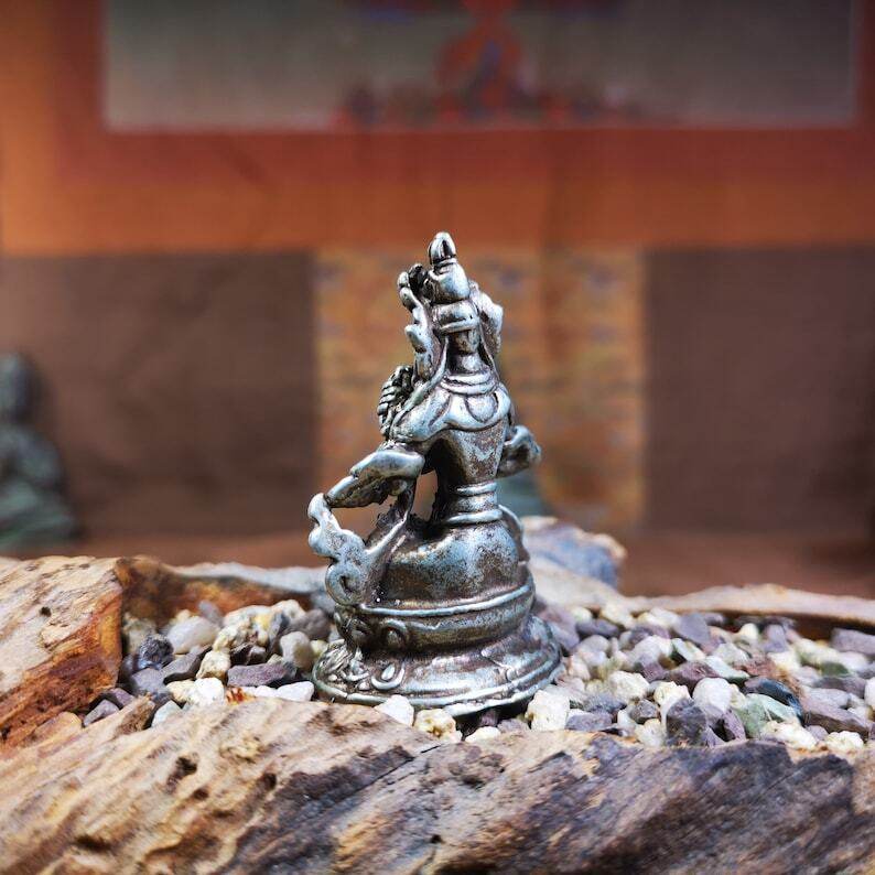 Vajrasattva Buddha Statue - Tibetan Buddhist statue, view 5