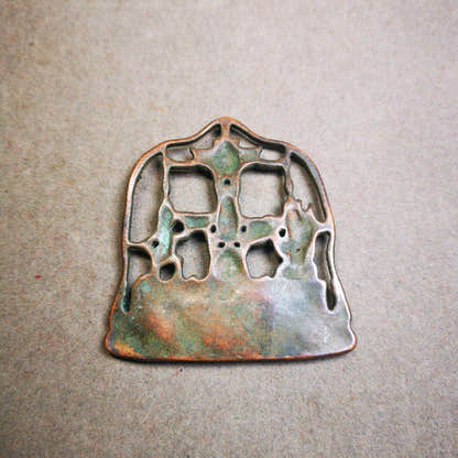 Buddha Statue Badge,Three Great Chenrezig,Manjushri,Vajrapani - Tibetan Buddhist statue, view 6