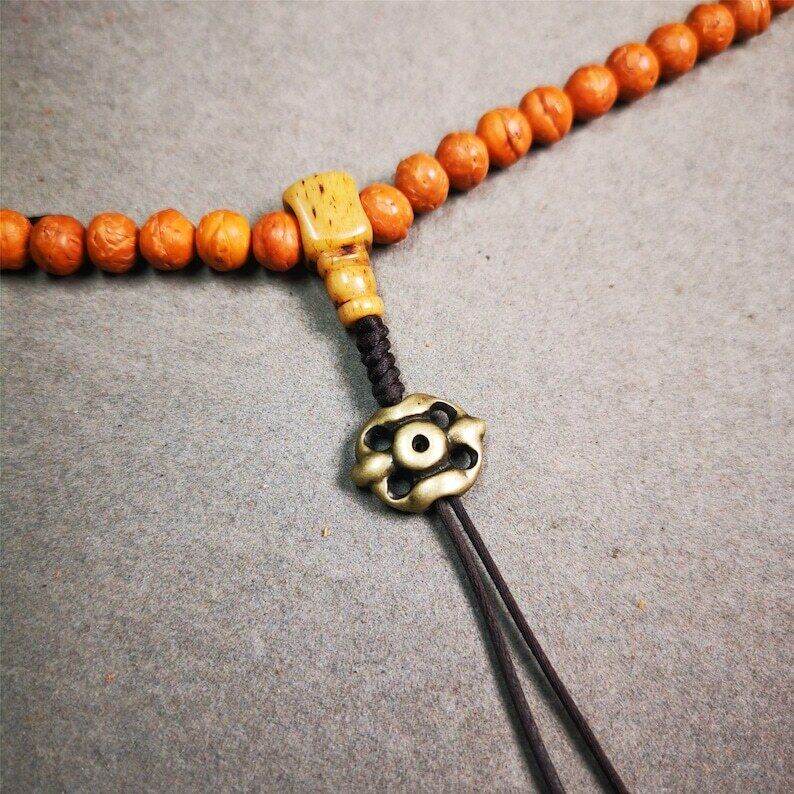 Amulet,Vajra Pendant for Mala,Bag Hanging,Prayer Bead Accessories - Tibetan Buddhist mala beads, view 5