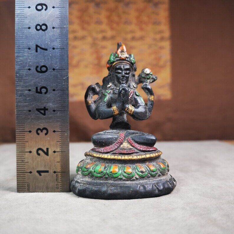 Tibetan Buddha Statue,Chenrezig,Padmapani, Avalokitesvara - Tibetan Buddhist statue, view 7