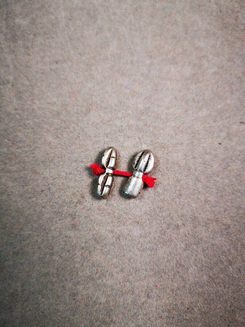 Amulet Pendant,Mini Vajra and Dorje Bell, Mala Accessories - Tibetan Buddhist mala beads, view 8