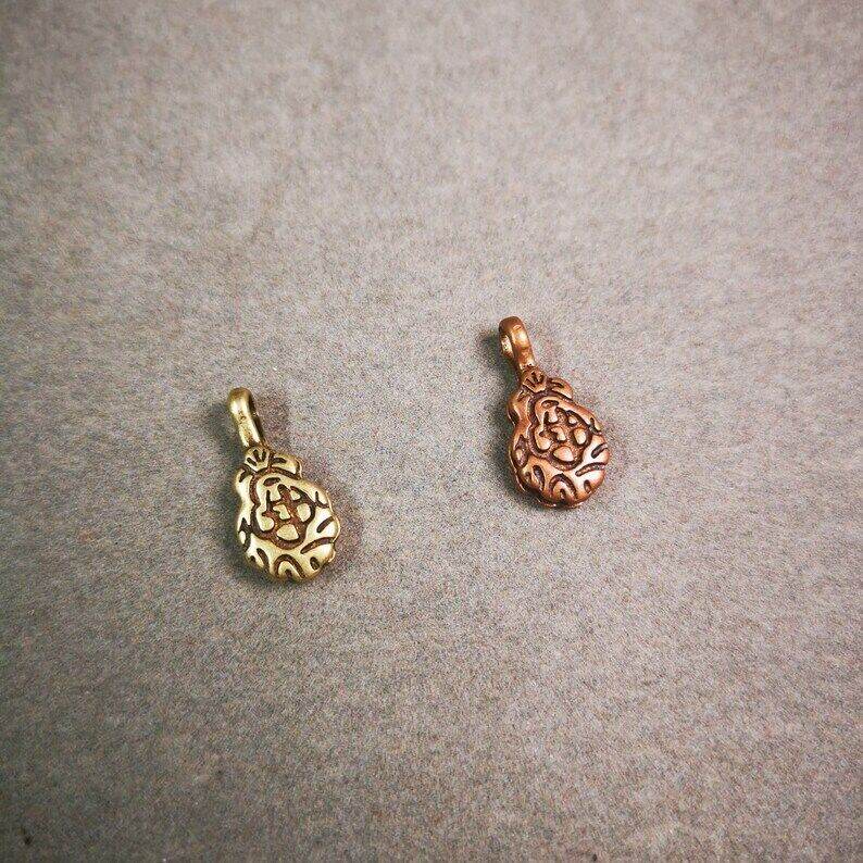 Buddhist Mala Counter Clip,Mani Jewel Bum Counter Clip for Prayer Beads - Tibetan Buddhist mala beads, view 6