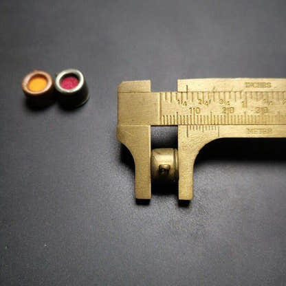 Gau Ghau Shrine, Altar Amulet Pendant - Tibetan Buddhist amulet, size reference