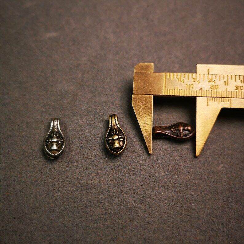 Vajra Bell Bum Counter Clip - Tibetan Buddhist vajra, view 10