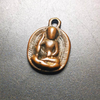Amulet,Milarepa Pendant for Mala,Prayer Beads Accessories - Tibetan Buddhist mala beads, view 9