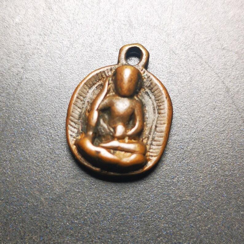 Amulet,Milarepa Pendant for Mala,Prayer Beads Accessories - Tibetan Buddhist mala beads, view 9